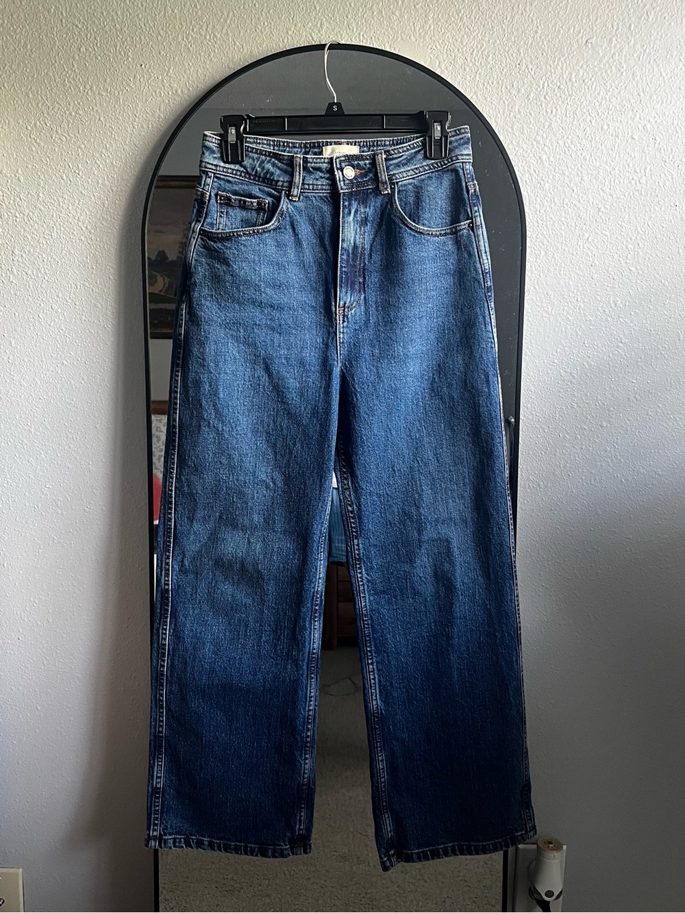 Sézane High-Rise Wide-Leg Jeans